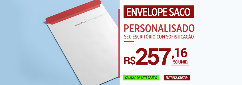 Envelope Saco Personalizado